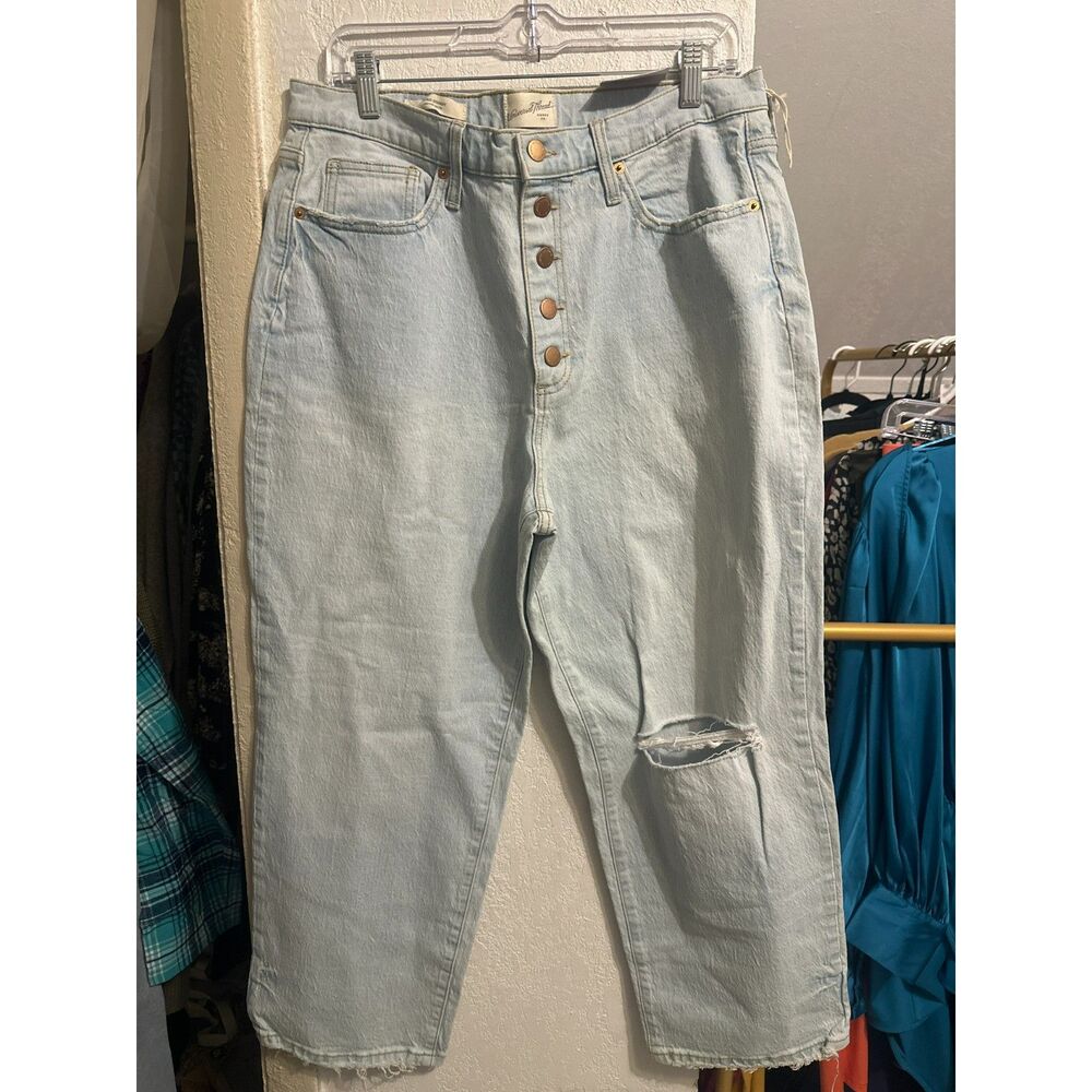 Universal Thread Vintage Straight Jeans High Rise Button 16R